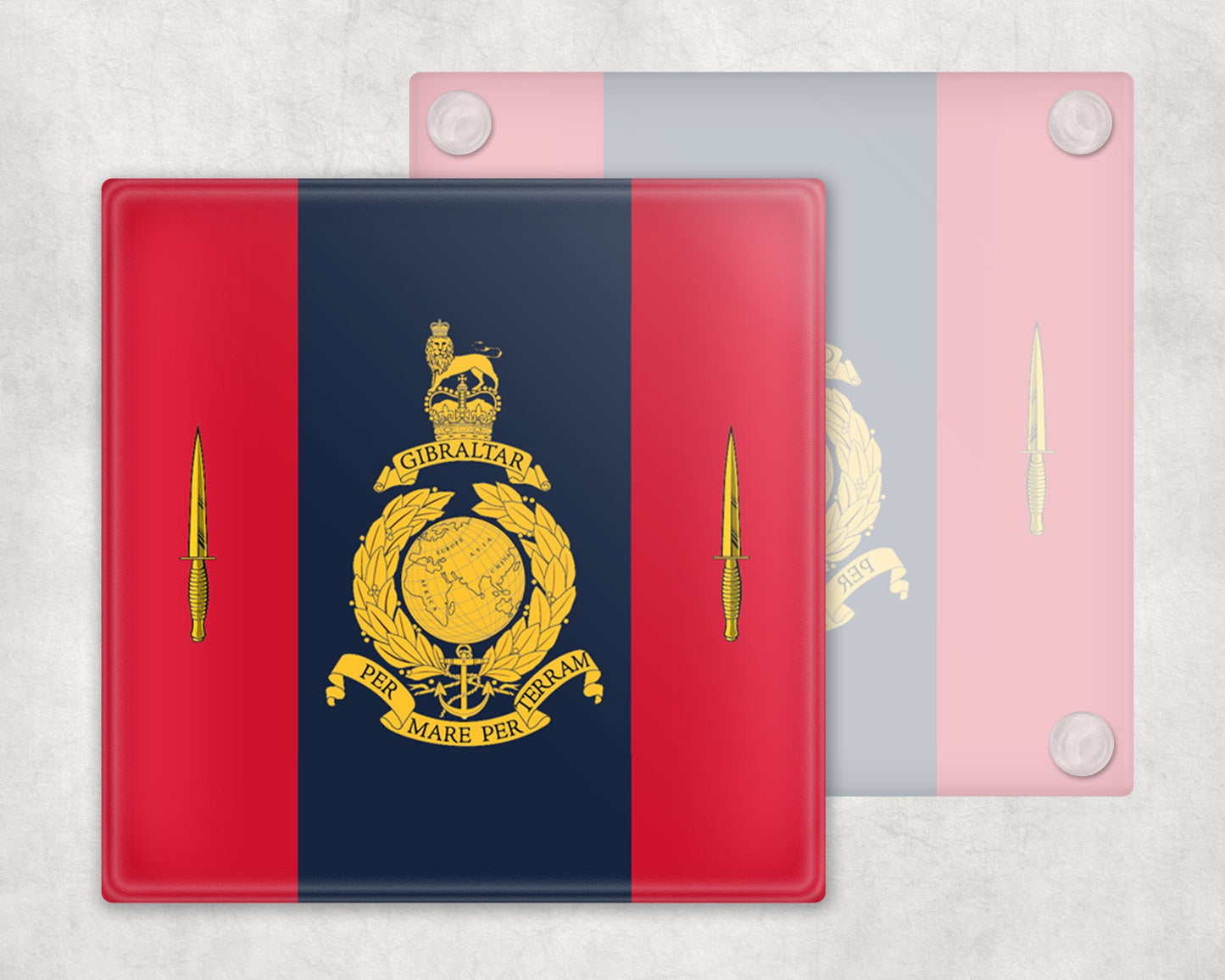 45 Commando RM - Glass Coaster