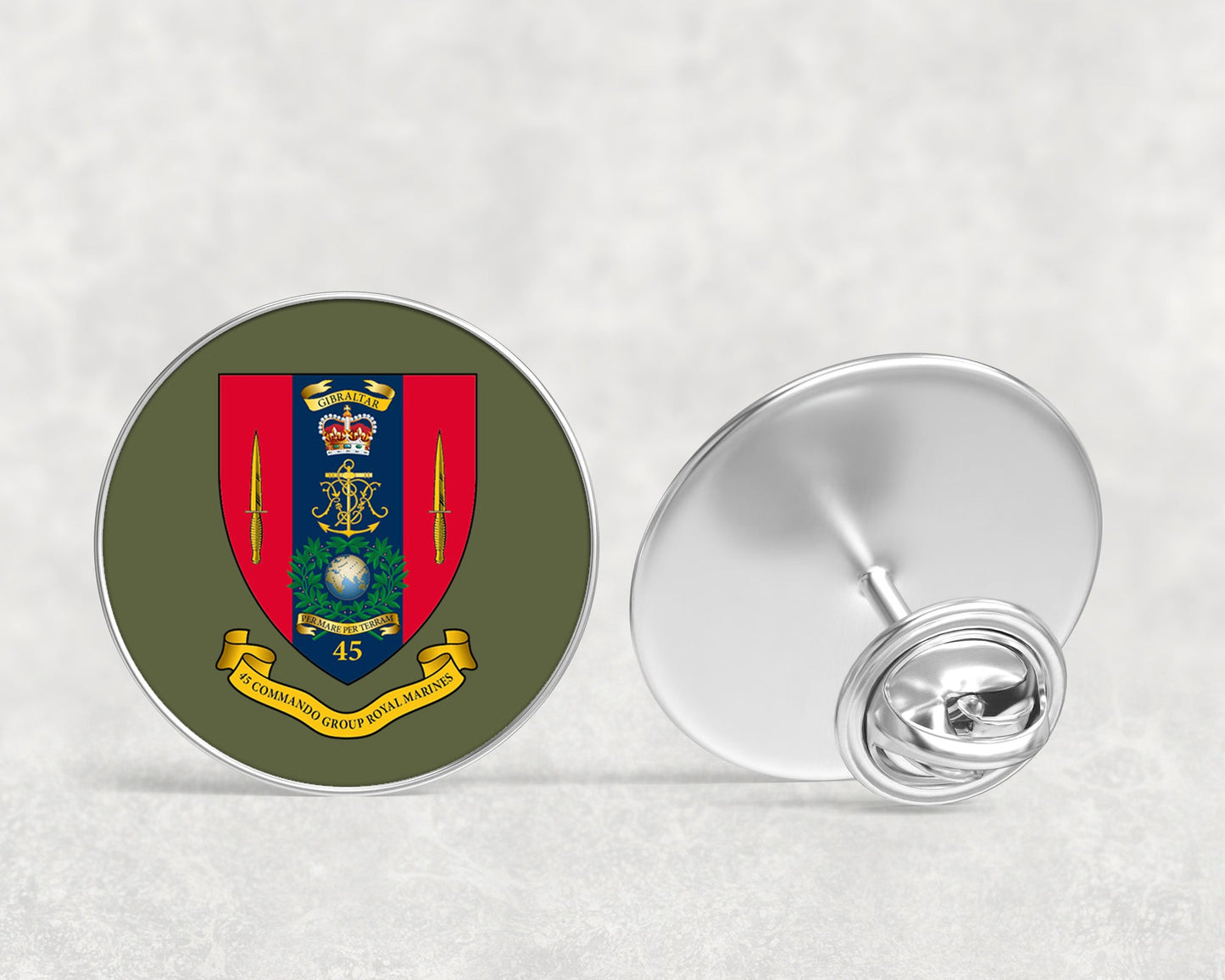 45 Commando RM - Lapel Pin