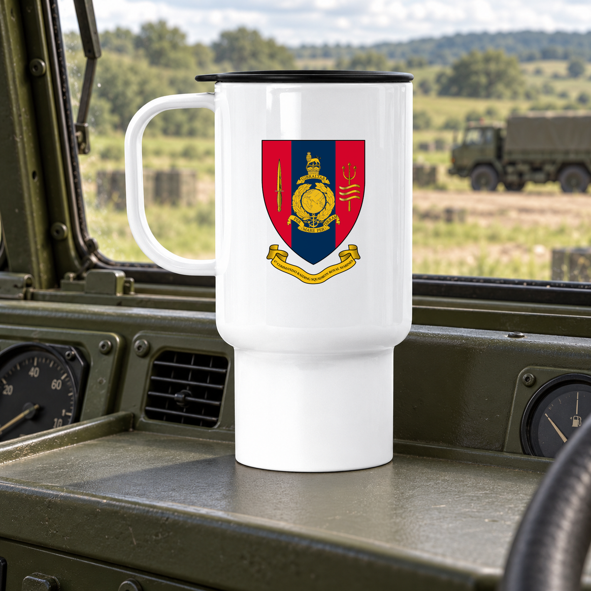 47 Commando RM - Travel Mug | The Crafty Black Dog