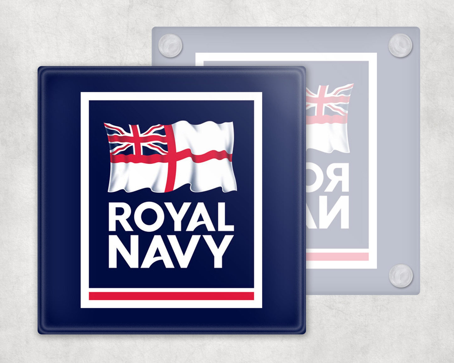 Royal Navy - Glass Coaster