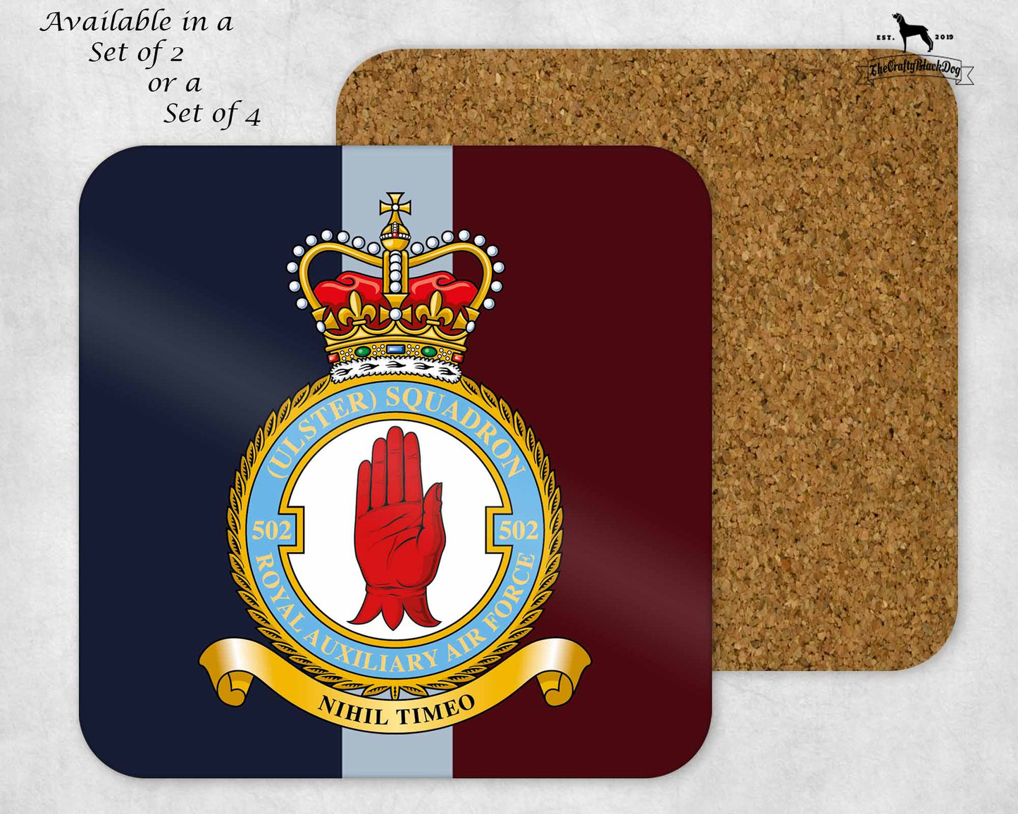 502 (Ulster) Sqn - COASTER SET