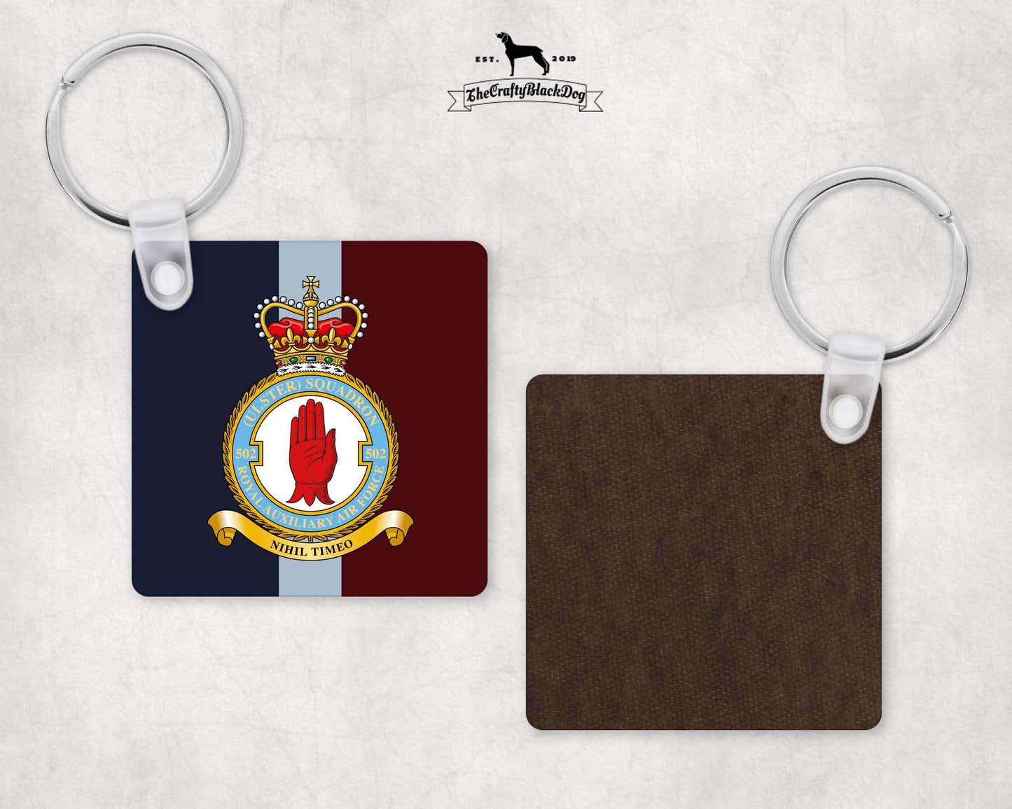 502 (Ulster) Sqn RAuxAF - Square Key Ring