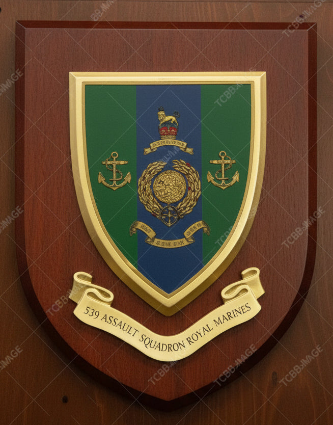 539 Assault Sqn RM - Wall Shield Plaque | MOD Licensed Seller