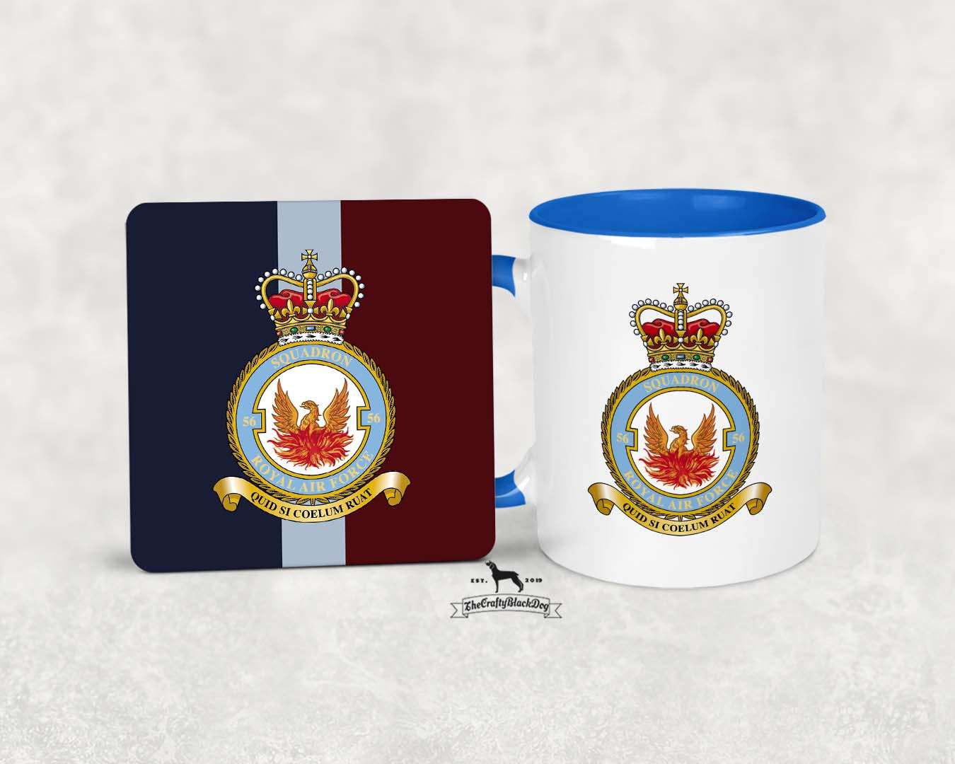 56 Squadron RAF - MUG and COASTER SET