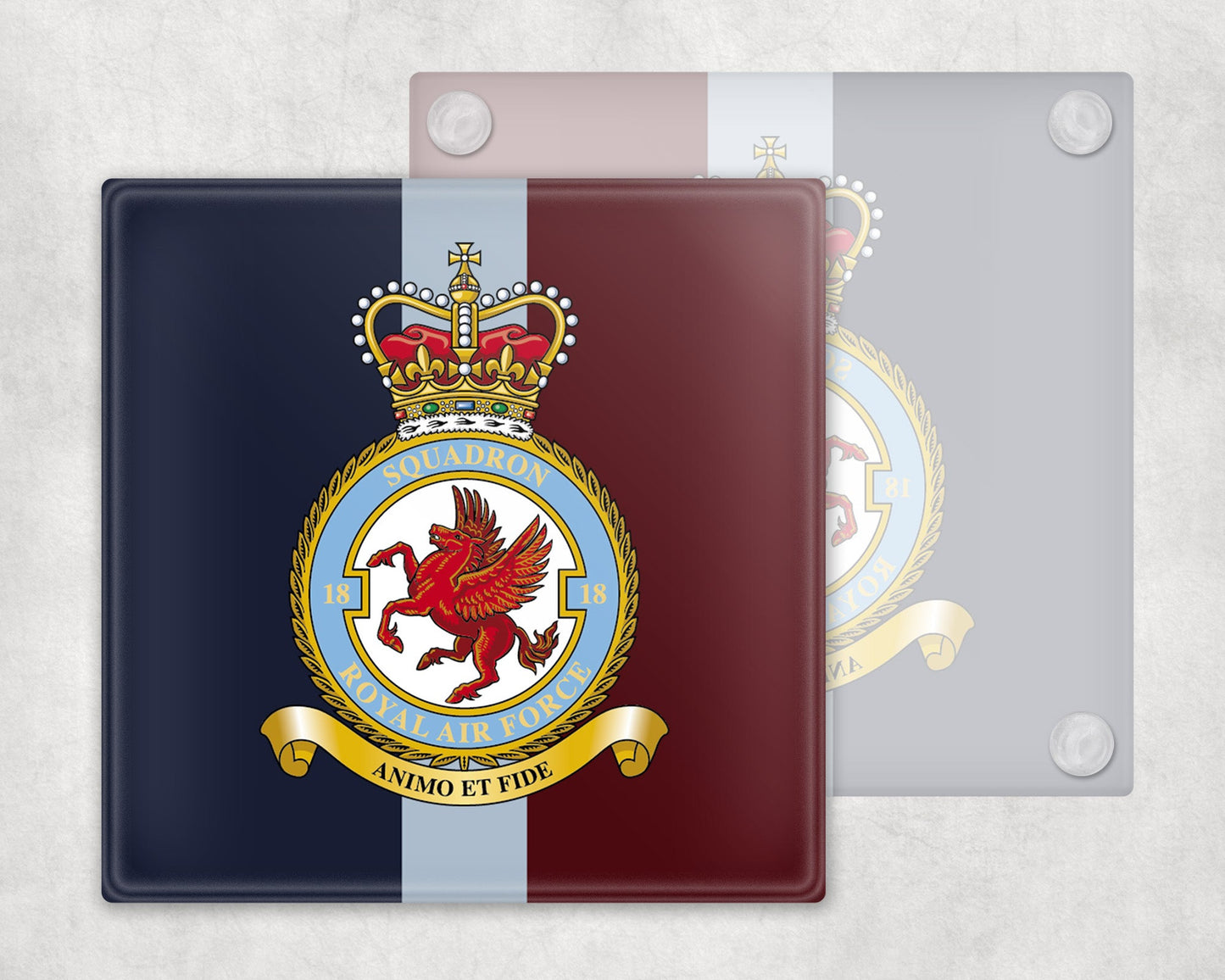 18 Squadron RAF - Glass Coaster