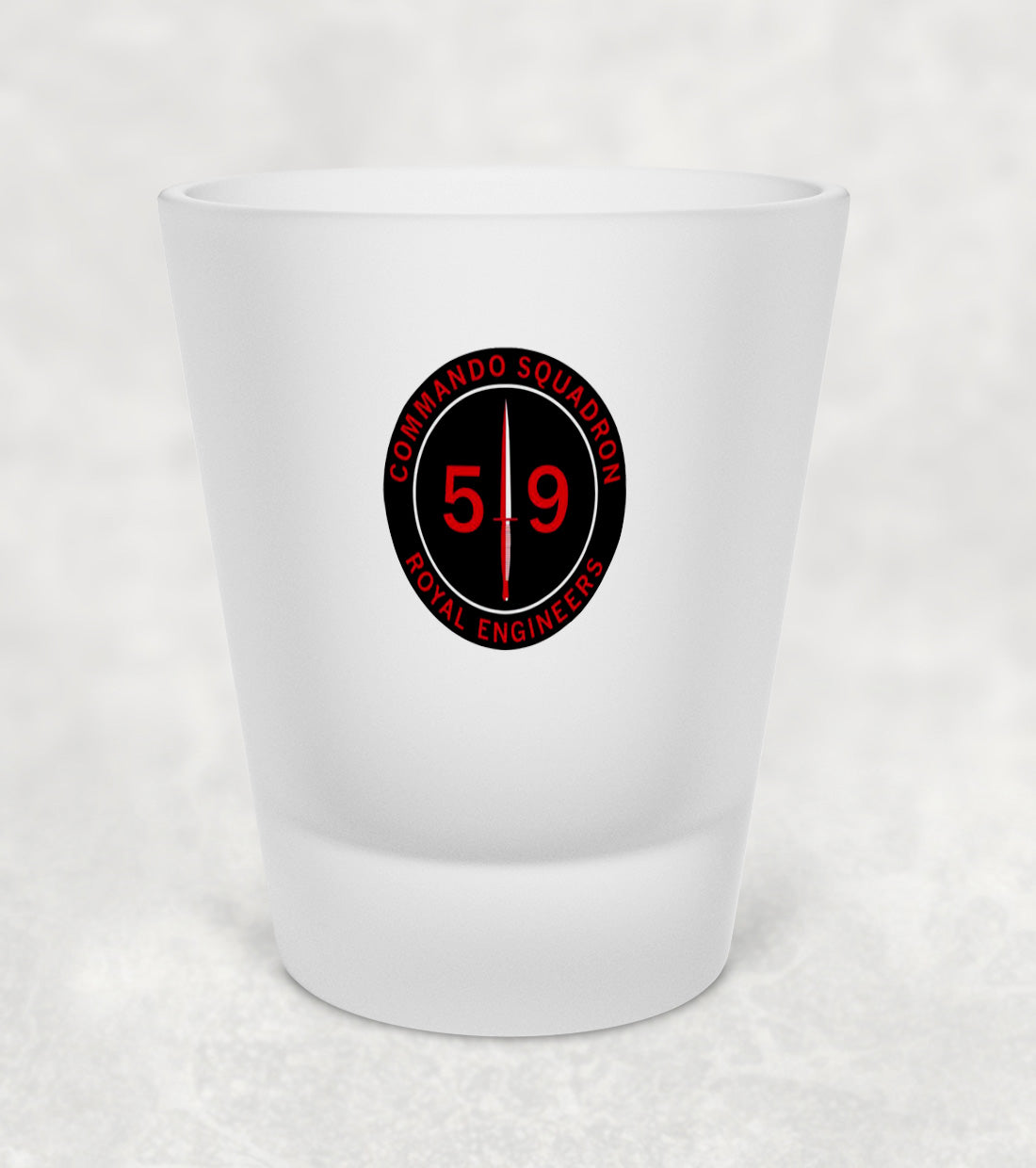 59 Commando RE - Shot Glass