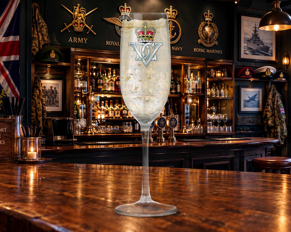 Irish Guards - Champagne/Prosecco Flute Glass