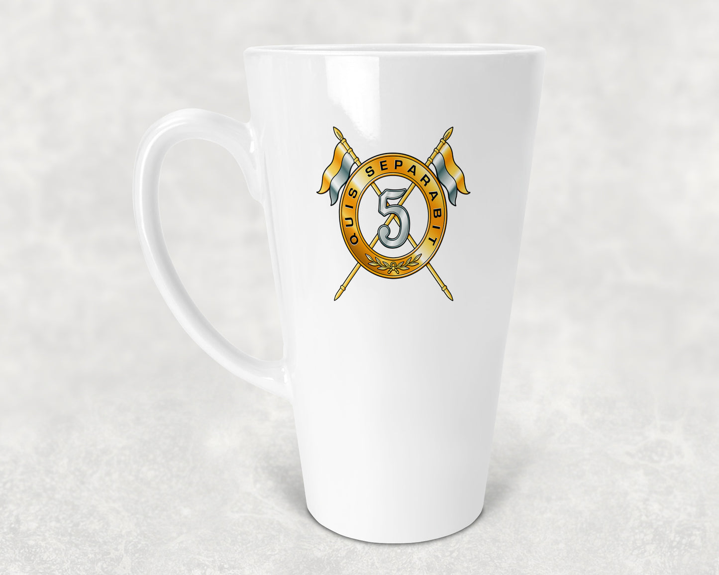 5th Royal Irish Lancers - Latte Mug 17oz