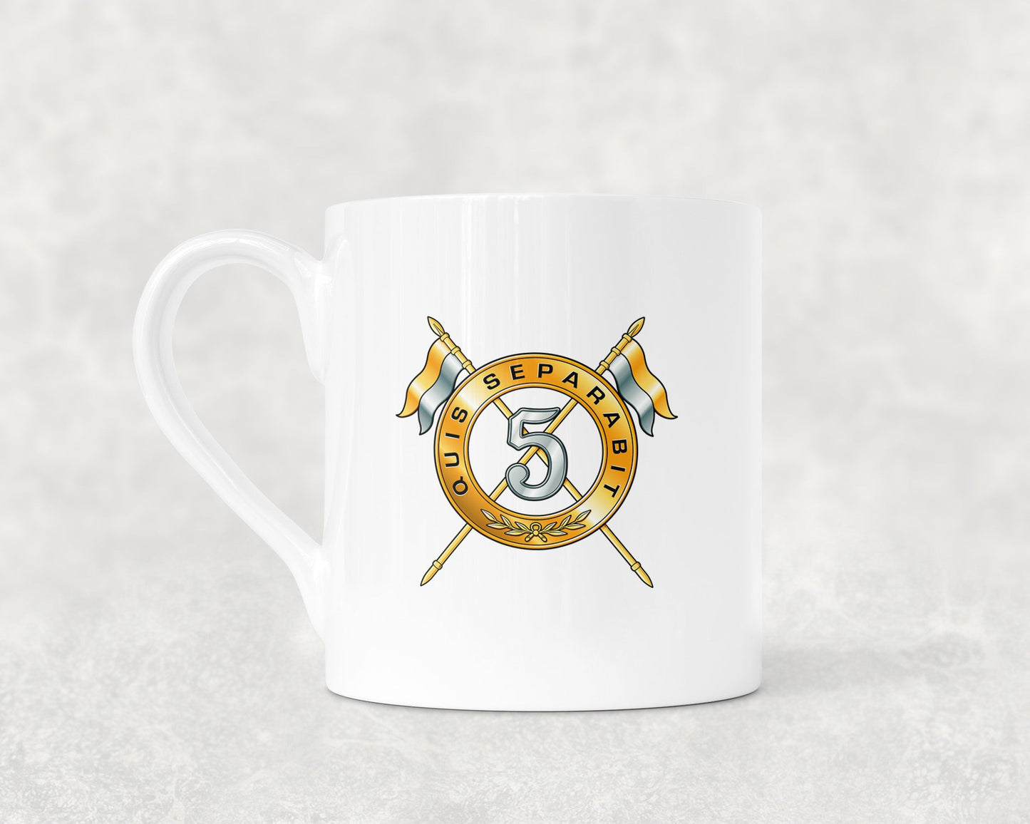 5th Royal Irish Lancers - Bone China Mug