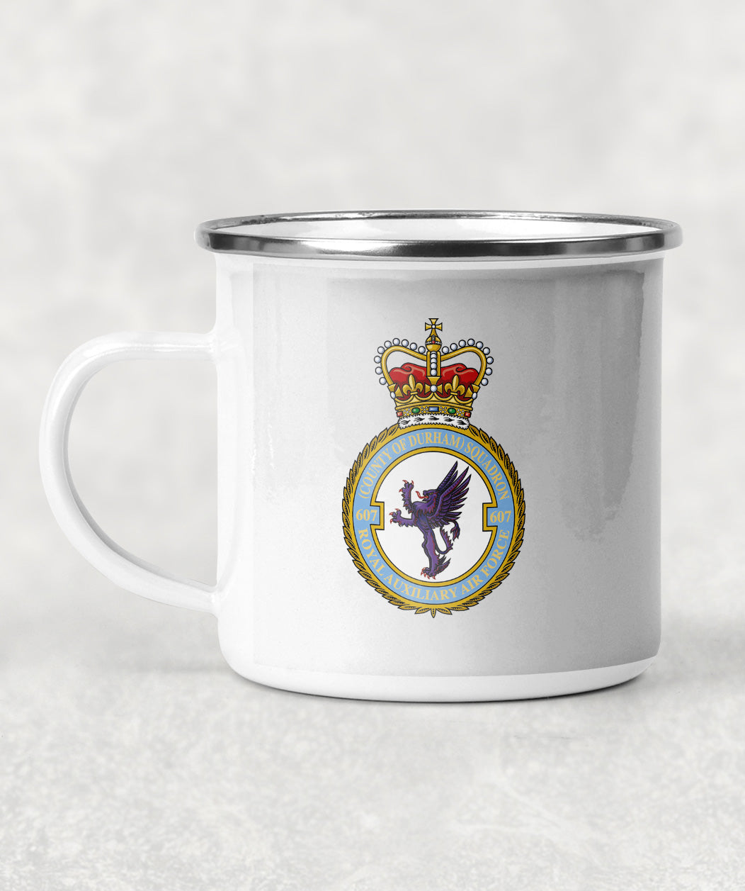 607 (County of Durham) SQN RAuxAF - Enamel Mug