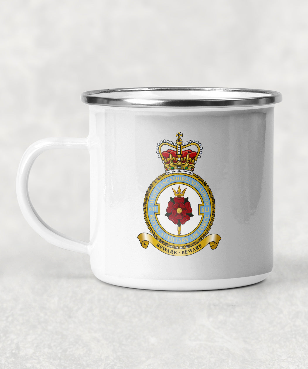 611 (West Lancashire) SQN RAuxAF - Enamel Mug