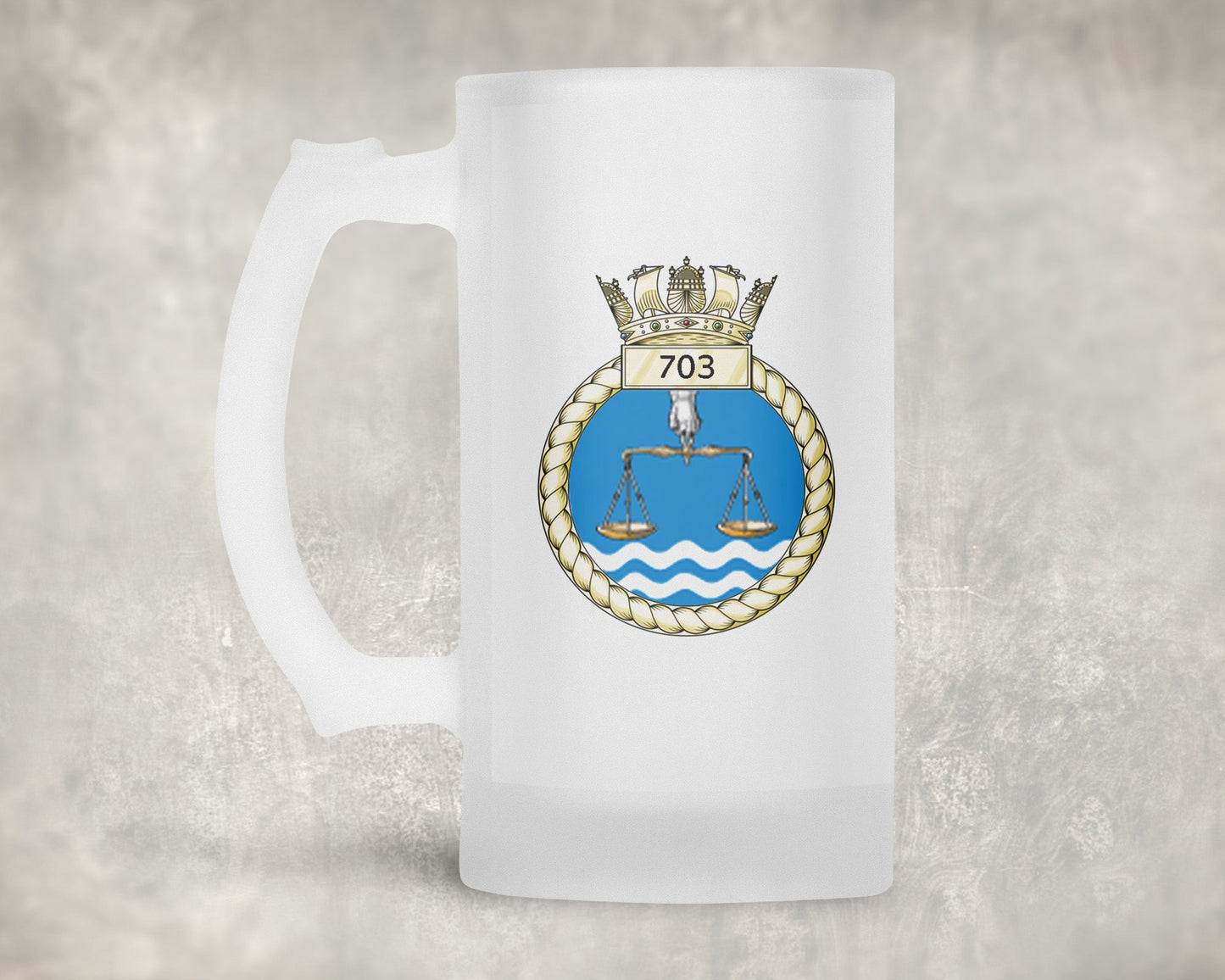 703 Naval Air Squadron - Frosted Stein/Tankard/Beer Mug - Frosted Stein/Tankard/Beer Mug