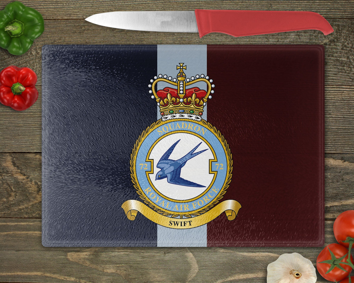 72 Squadron RAF - Cutting Board