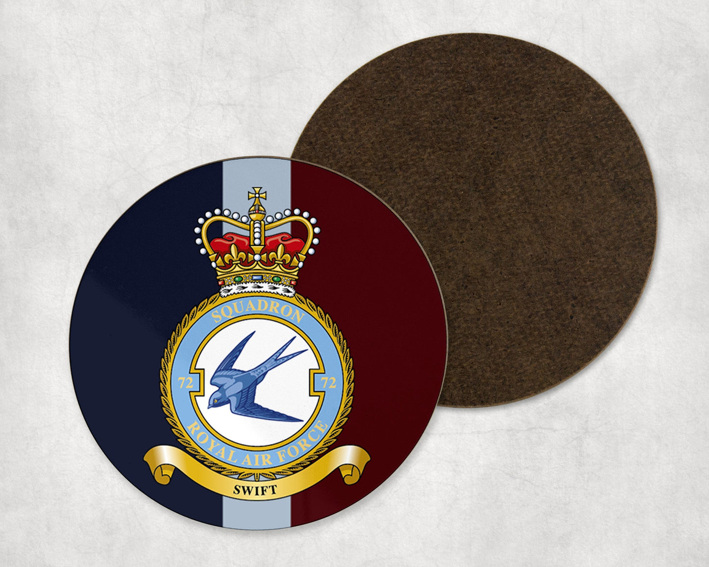 72 Squadron RAF - Round Coaster Set