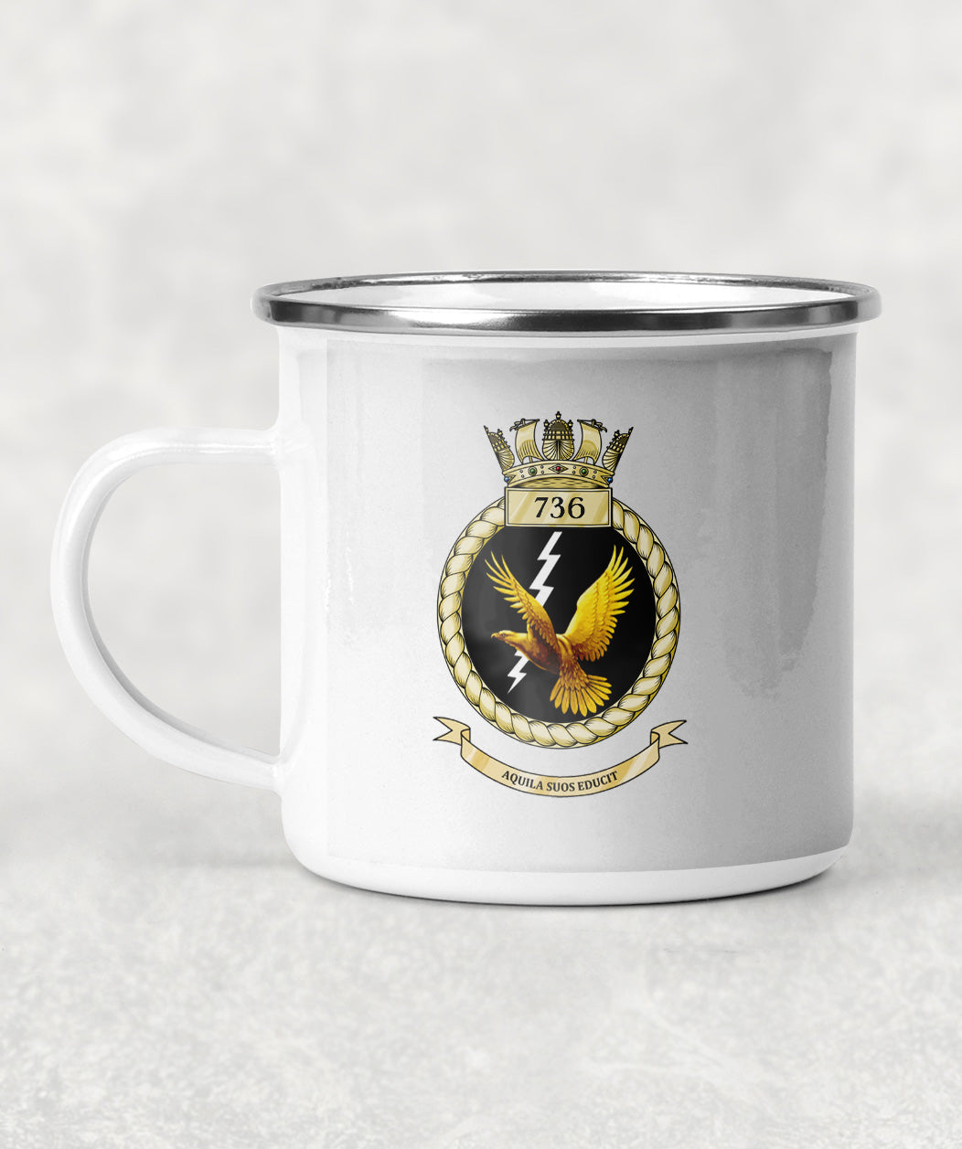 736 Naval Air Squadron - Enamel Mug