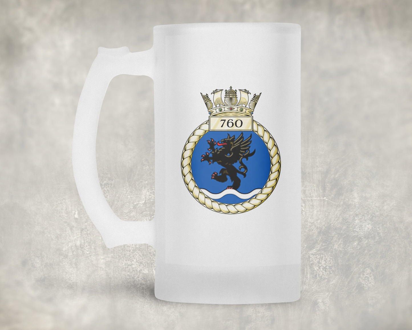 760 Naval Air Squadron - Frosted Stein/Tankard/Beer Mug - Frosted Stein/Tankard/Beer Mug