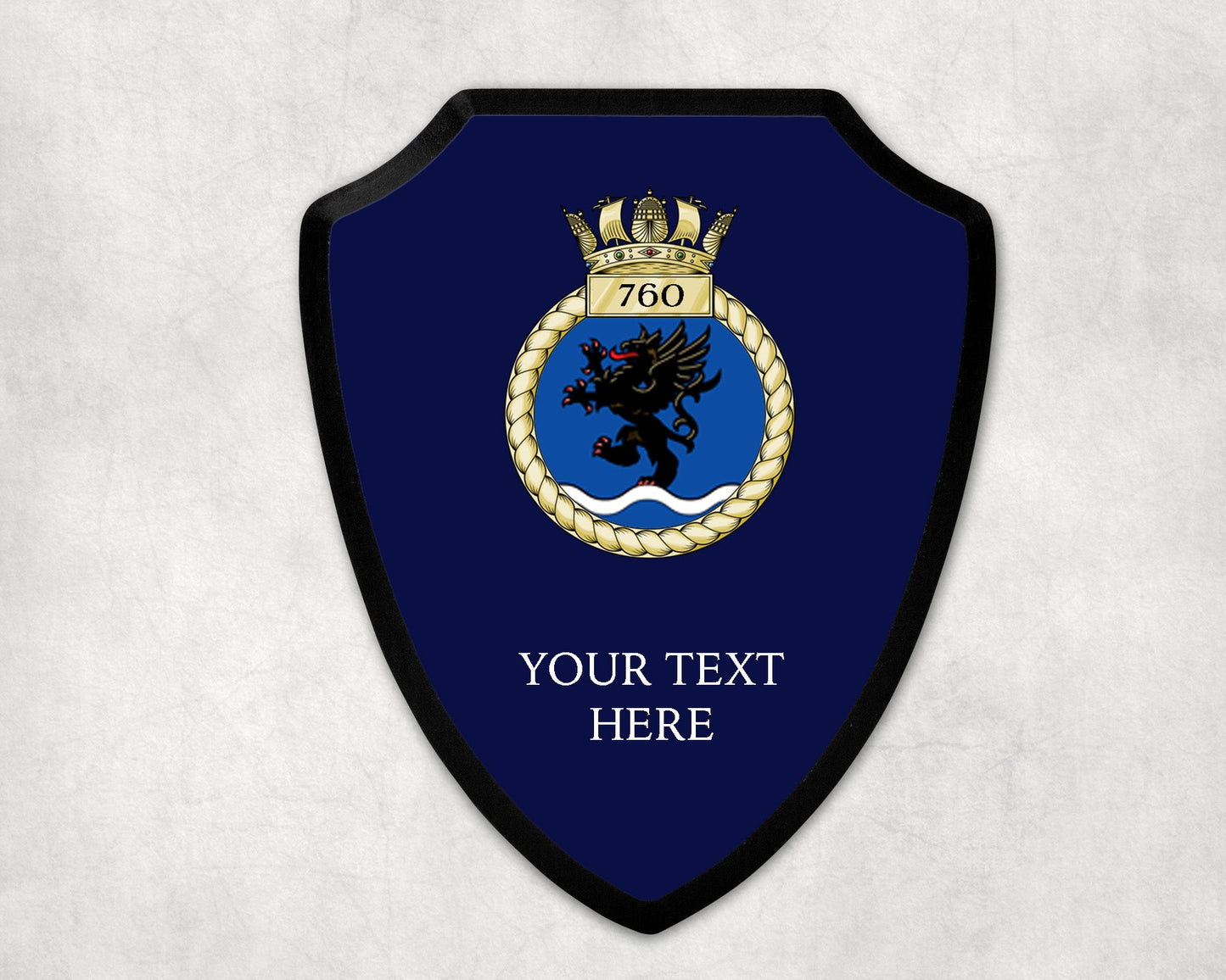 760 Naval Air Squadron - Royal Navy Printed Wall Shield