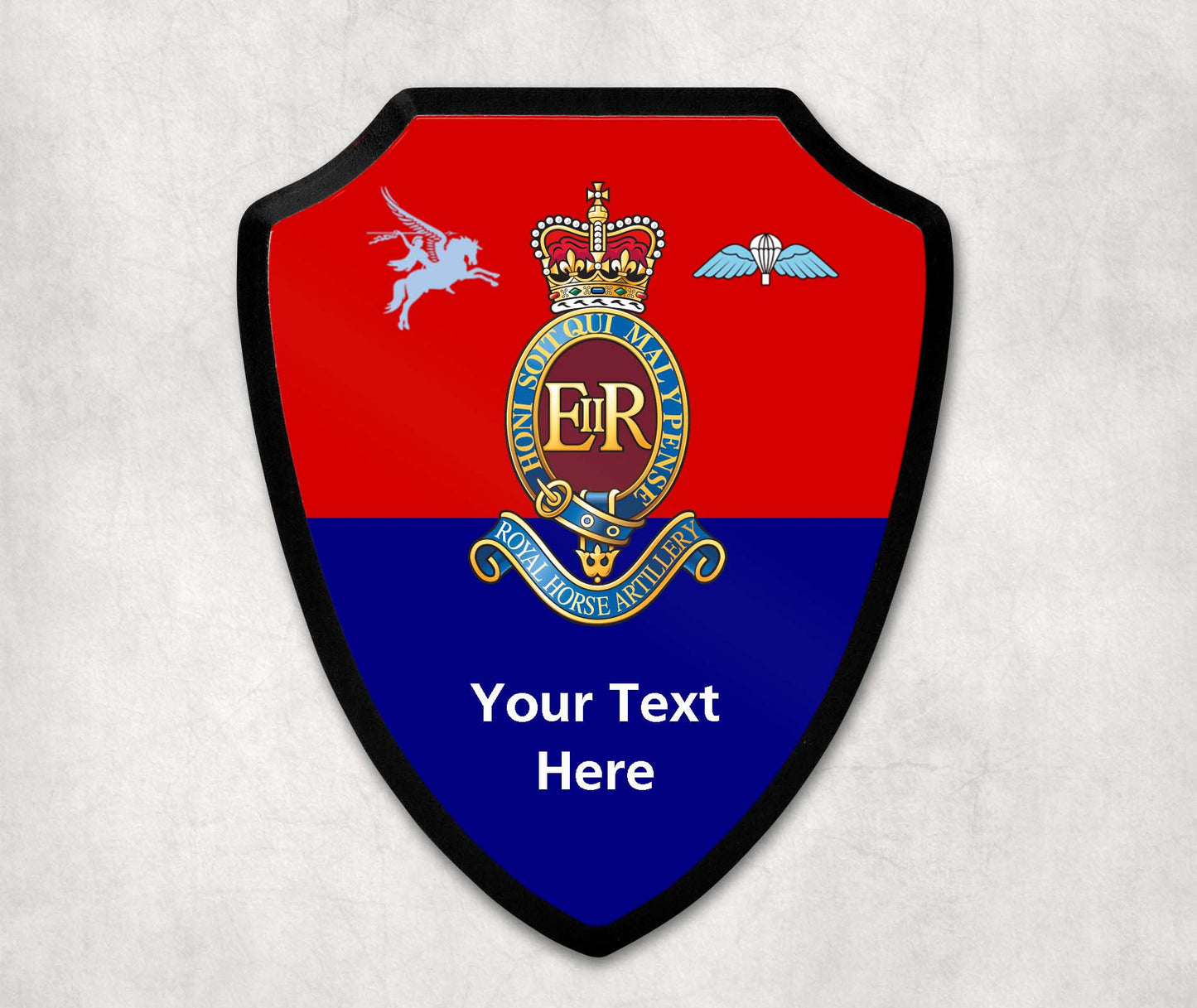 7 Para Royal Horse Artillery - Printed Wall Shield