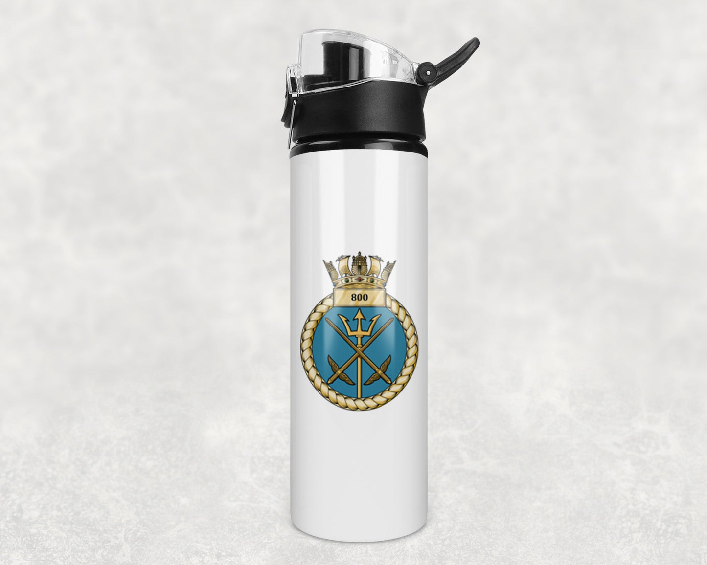 800 Naval Air Squadron - Flip Top Water Bottle