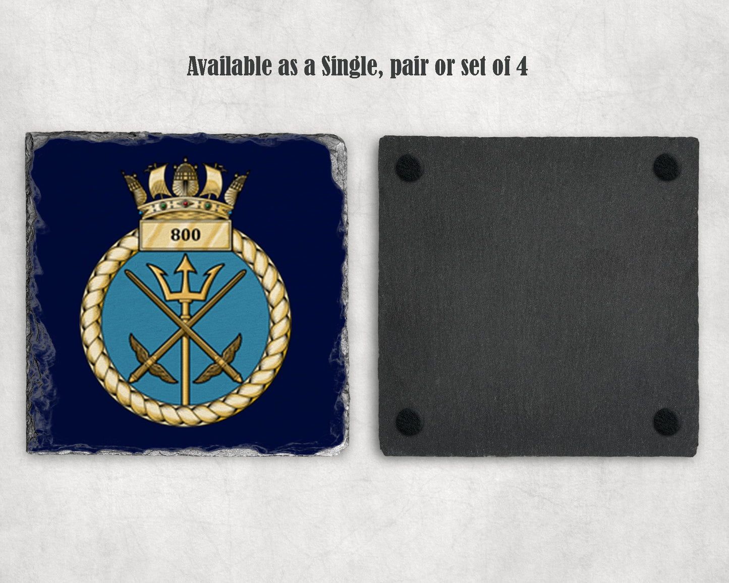 800 Naval Air Squadron - Slate Coaster