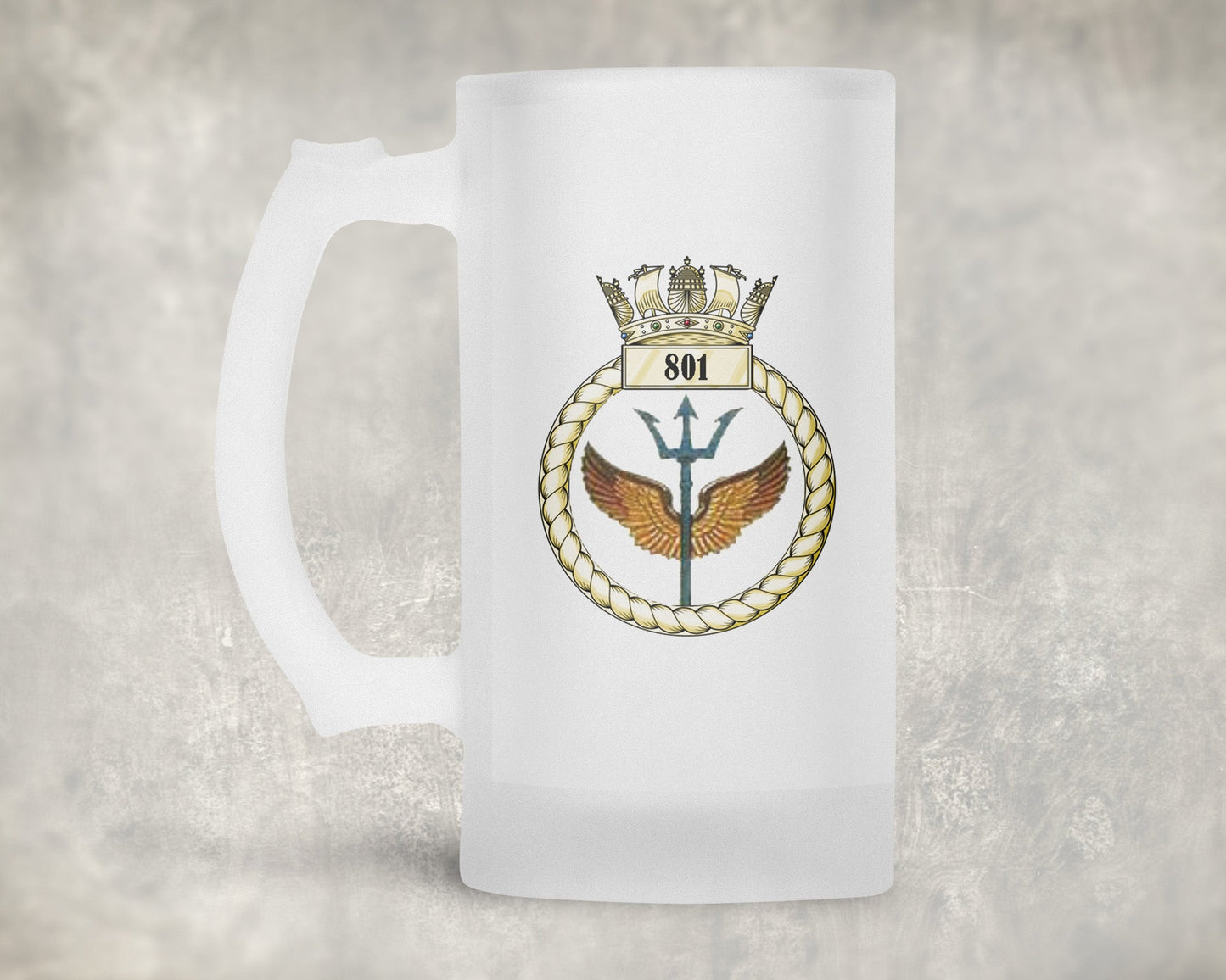 801 Naval Air Squadron - Frosted Stein/Tankard/Beer Mug - Frosted Stein/Tankard/Beer Mug