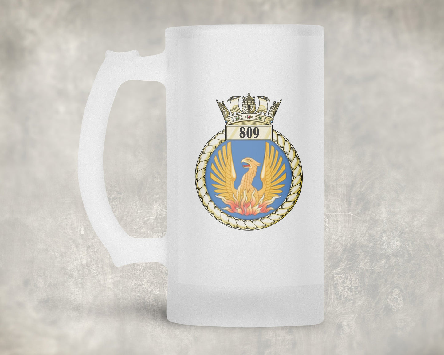 809 Naval Air Squadron - Frosted Stein/Tankard/Beer Mug - Frosted Stein/Tankard/Beer Mug