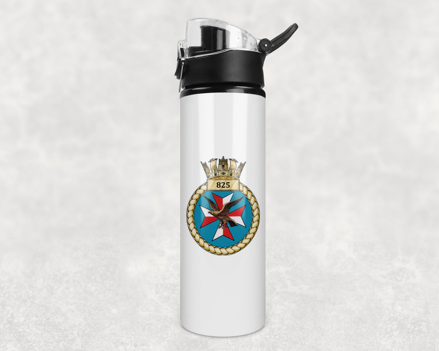 825 Naval Air Squadron - Flip Top Water Bottle