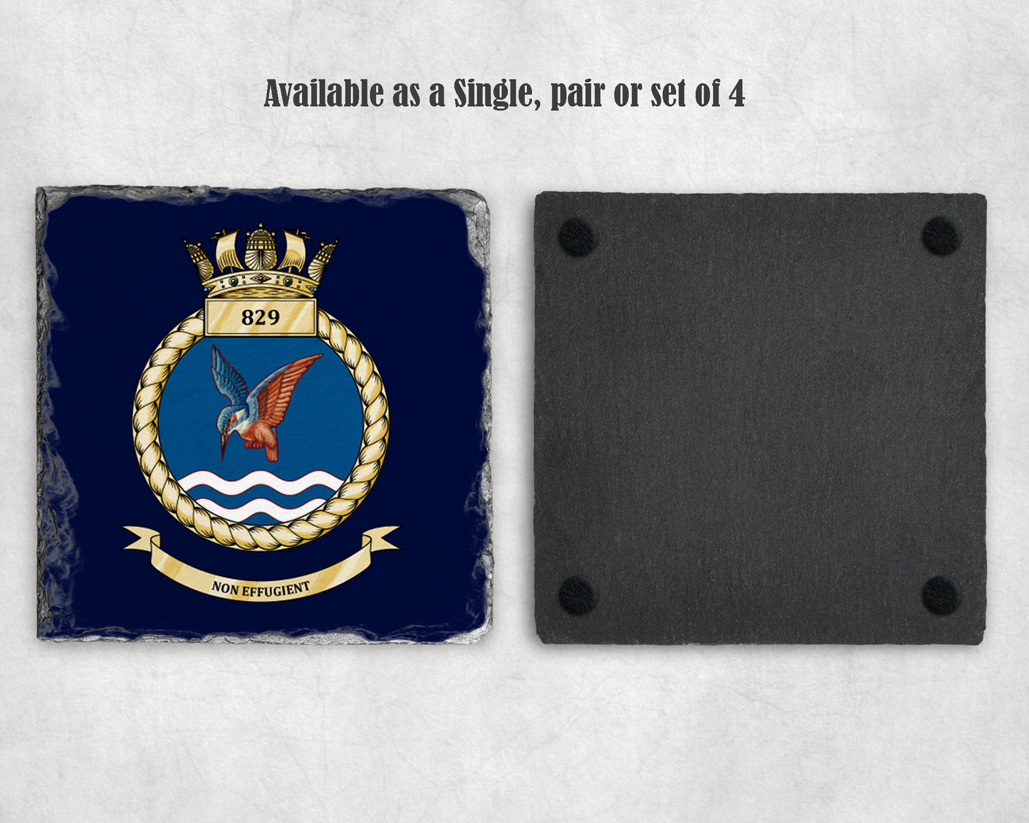 829 Naval Air Squadron - Slate Coaster
