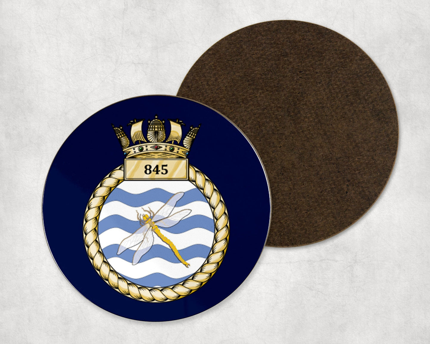845 Naval Air Squadron - Round Coaster Set