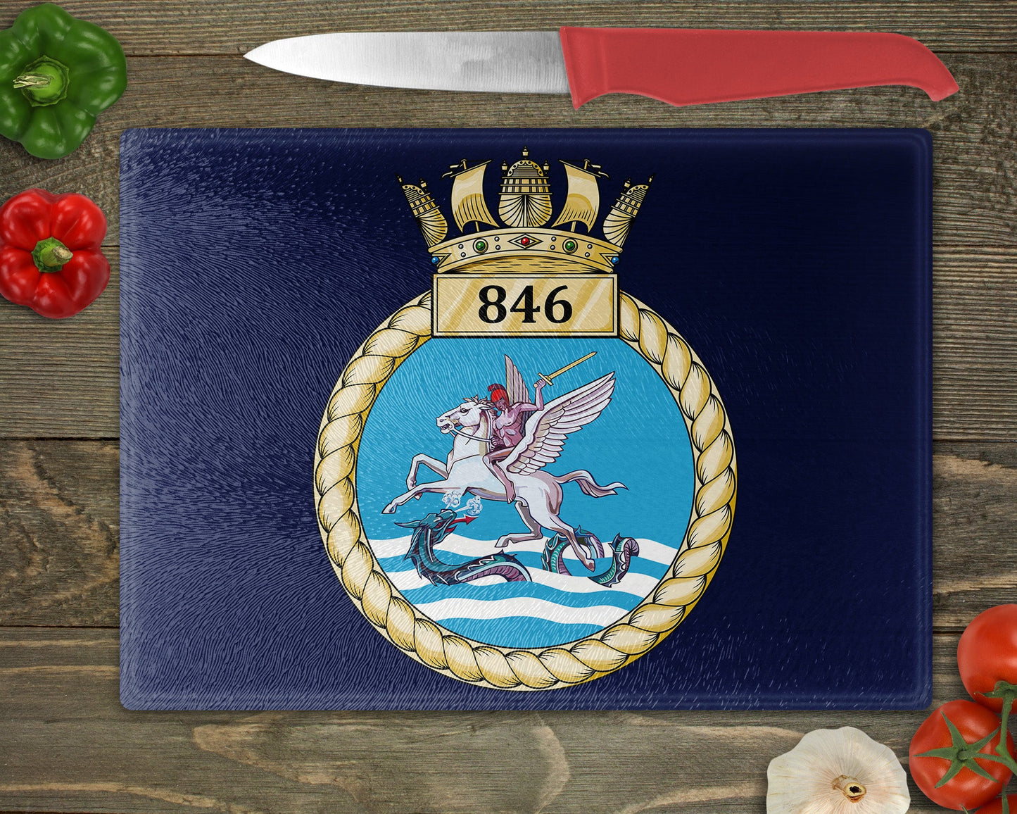 846 Naval Air Squadron - Cutting Board