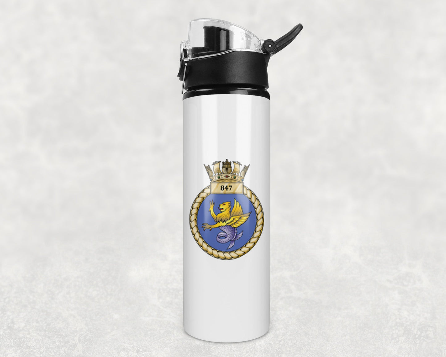 847 Naval Air Squadron - Flip Top Water Bottle
