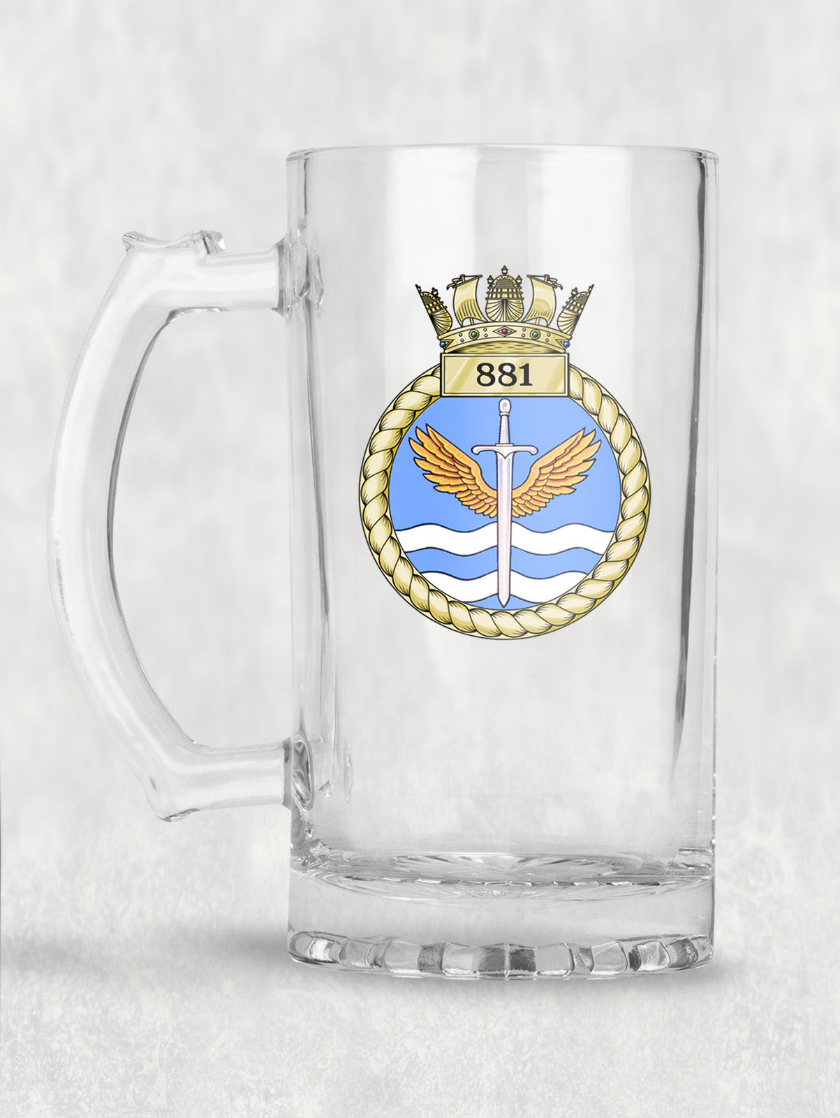 881 Naval Air Squadron - Tankard/Beer Mug/Stein