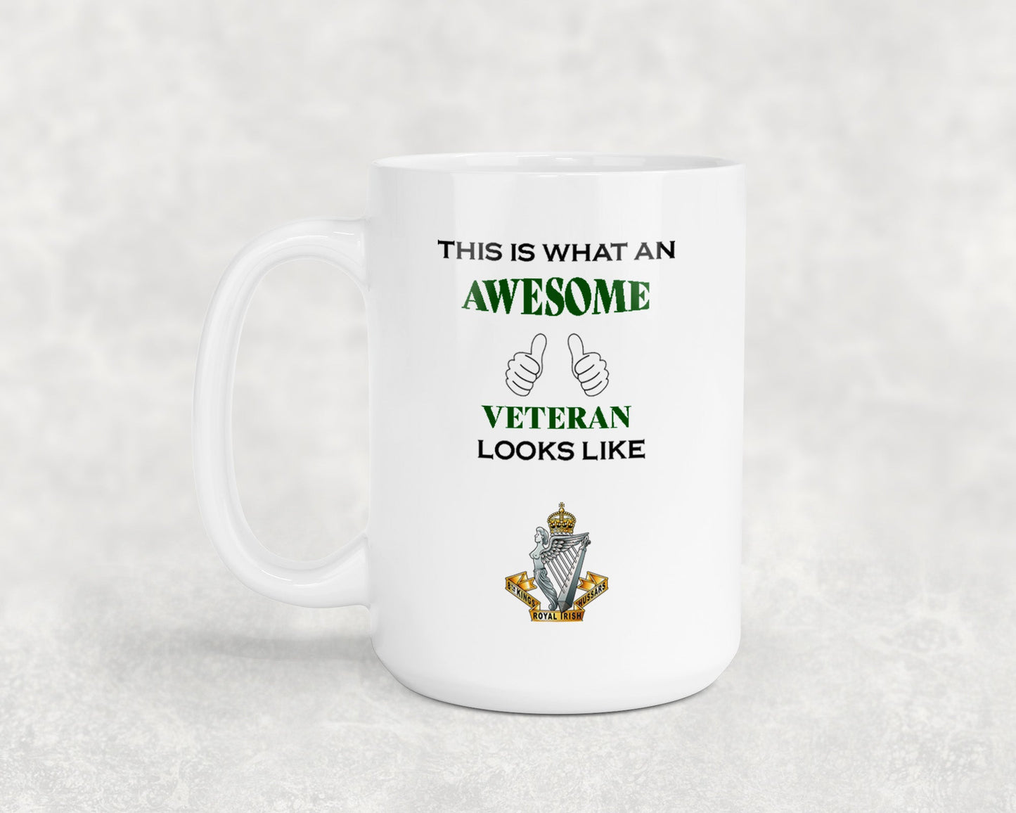 8th Kings Royal Irish Hussars - Veteran - 15oz Mug