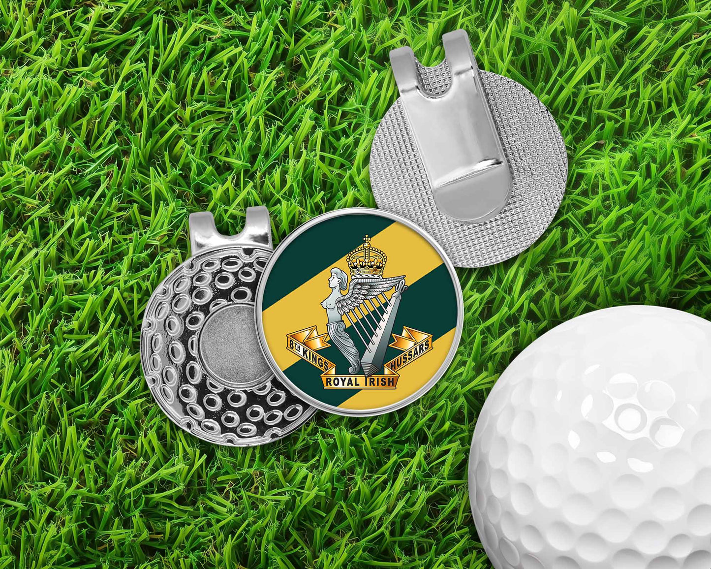 8th Kings Royal Irish Hussars - Golf Ball Marker Hat Clip