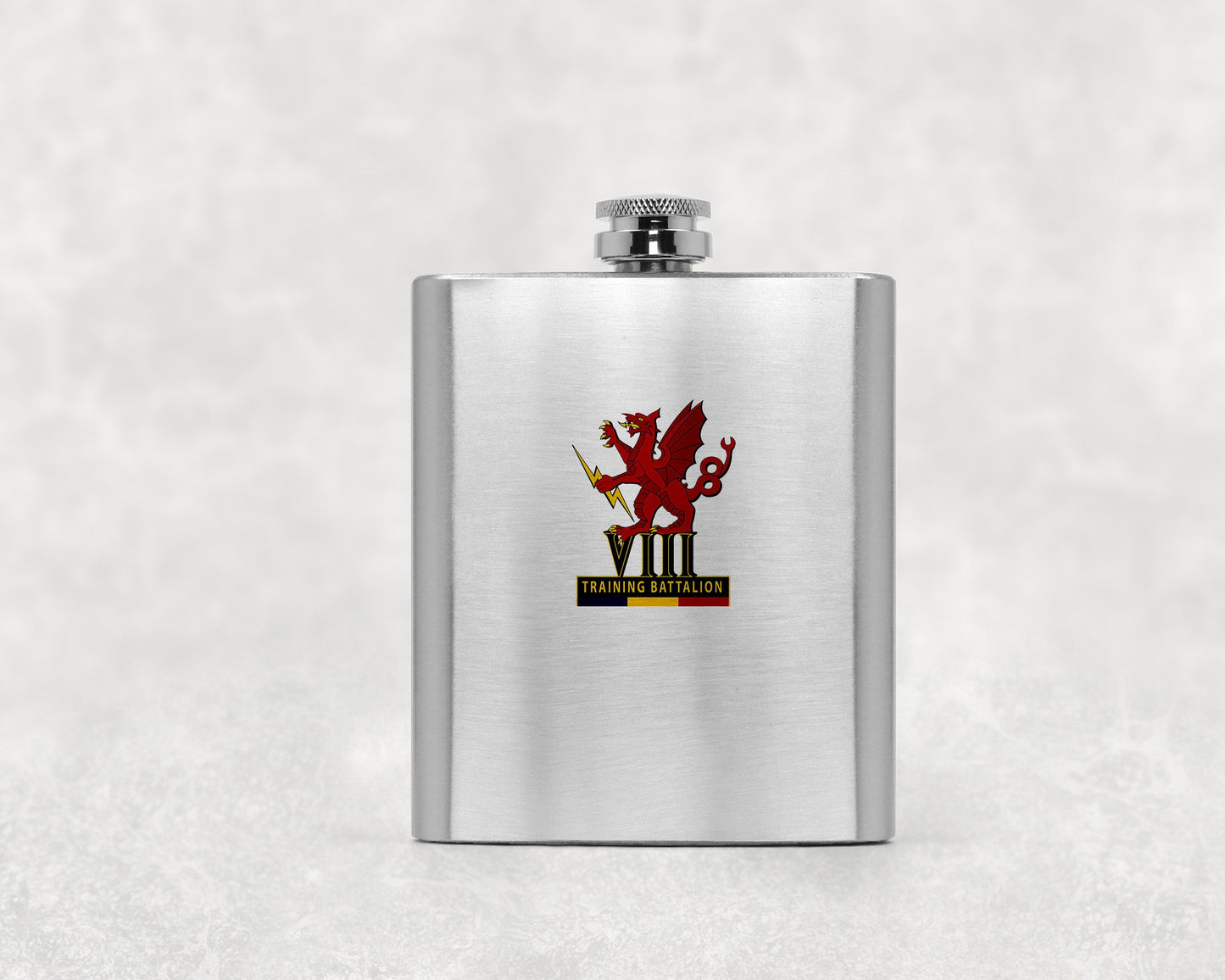 8 Training Battalion REME - Hip Flask