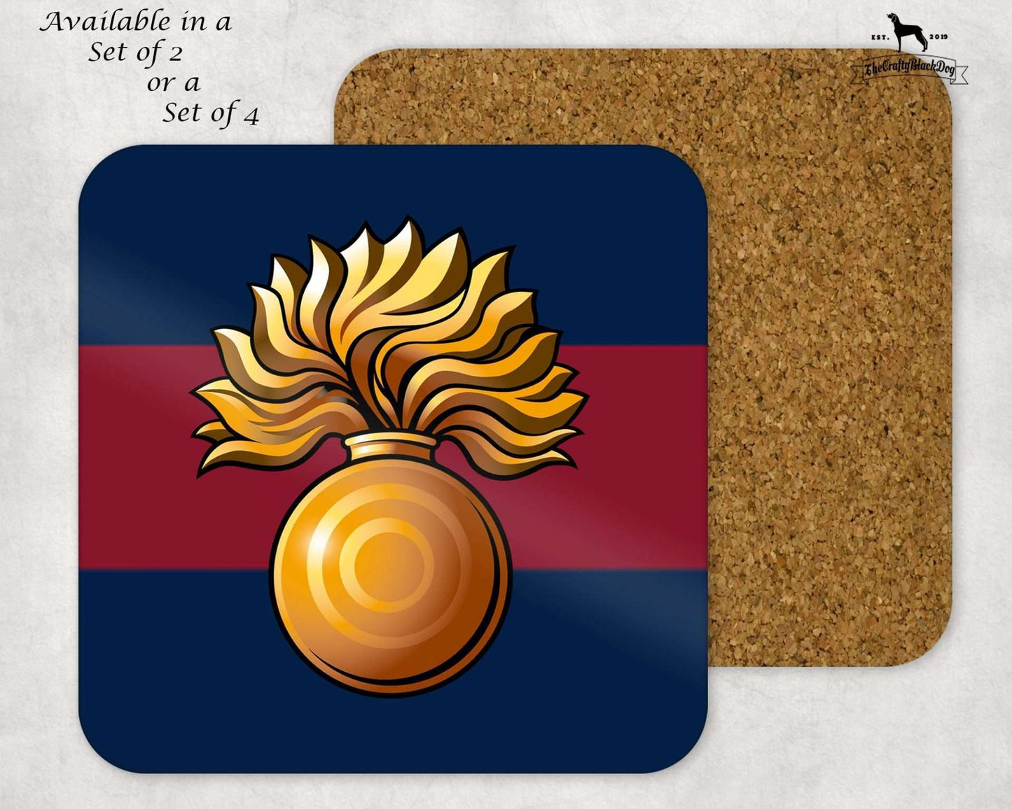 GRENADIER GUARDS - COASTER SET
