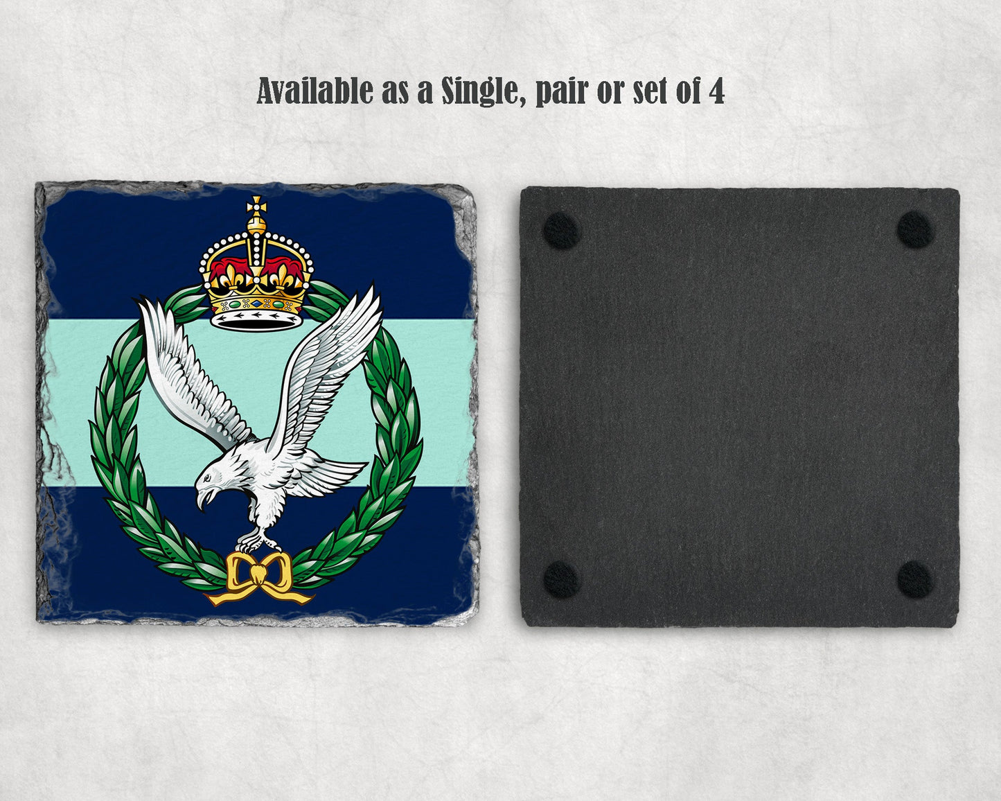 Army Air Corps KC - Slate Coaster