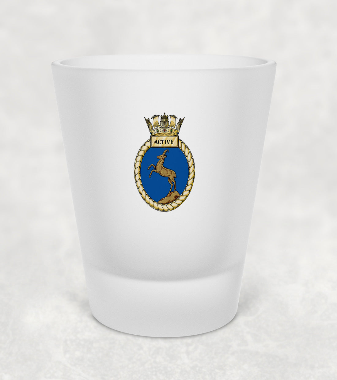 HMS Active - Shot Glass