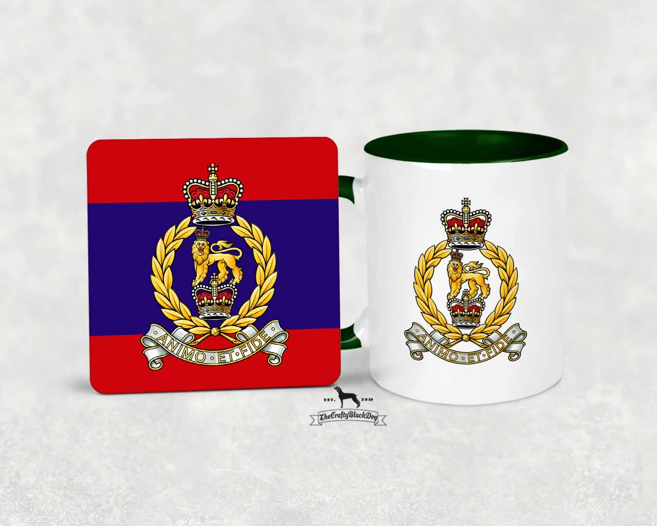 Adjutant General's Corps - MUG and COASTER SET