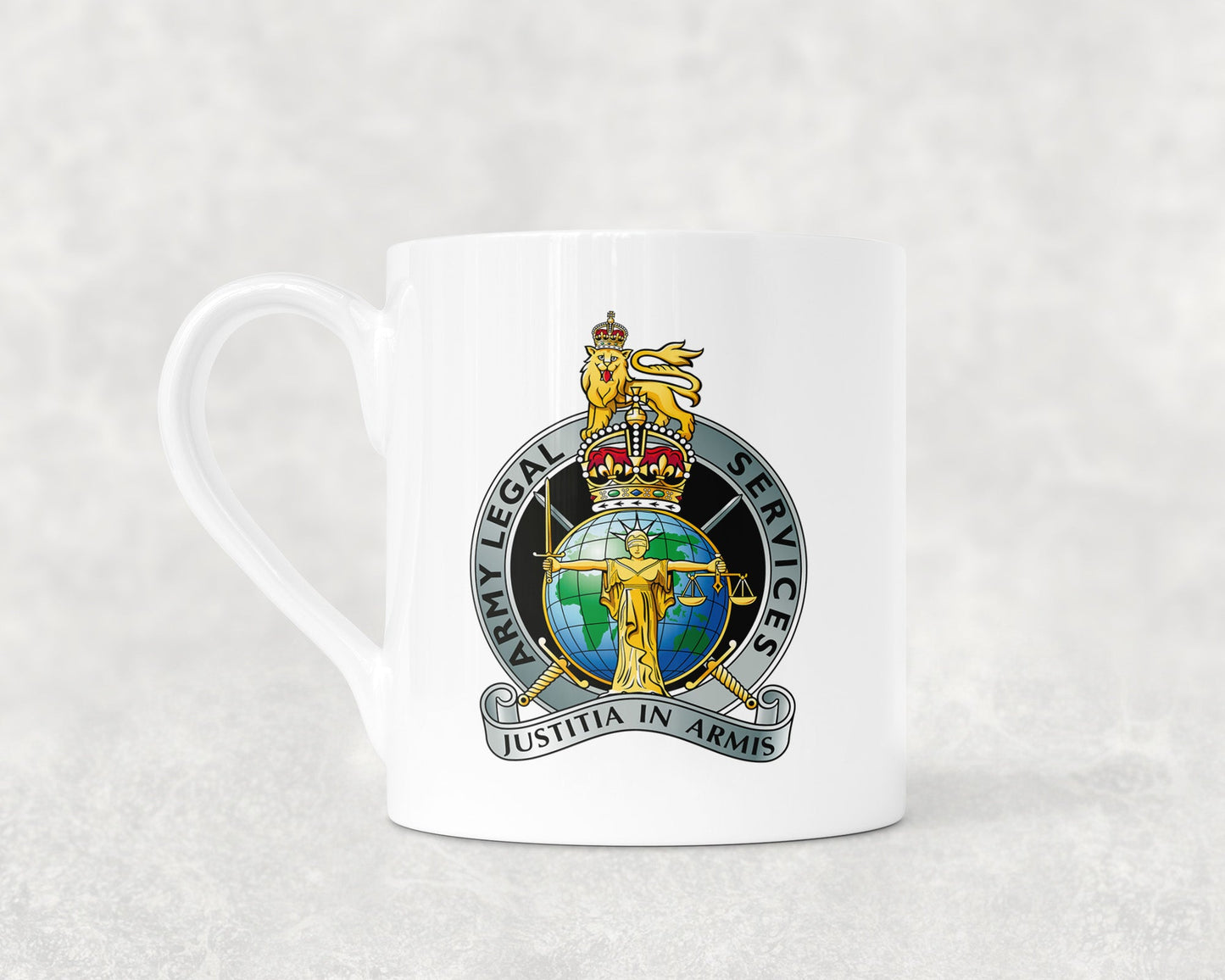 Army Legal Services Branch KC - Bone China Mug