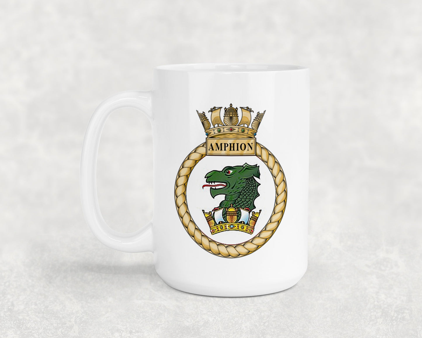 HMS Amphion - 15oz Mug