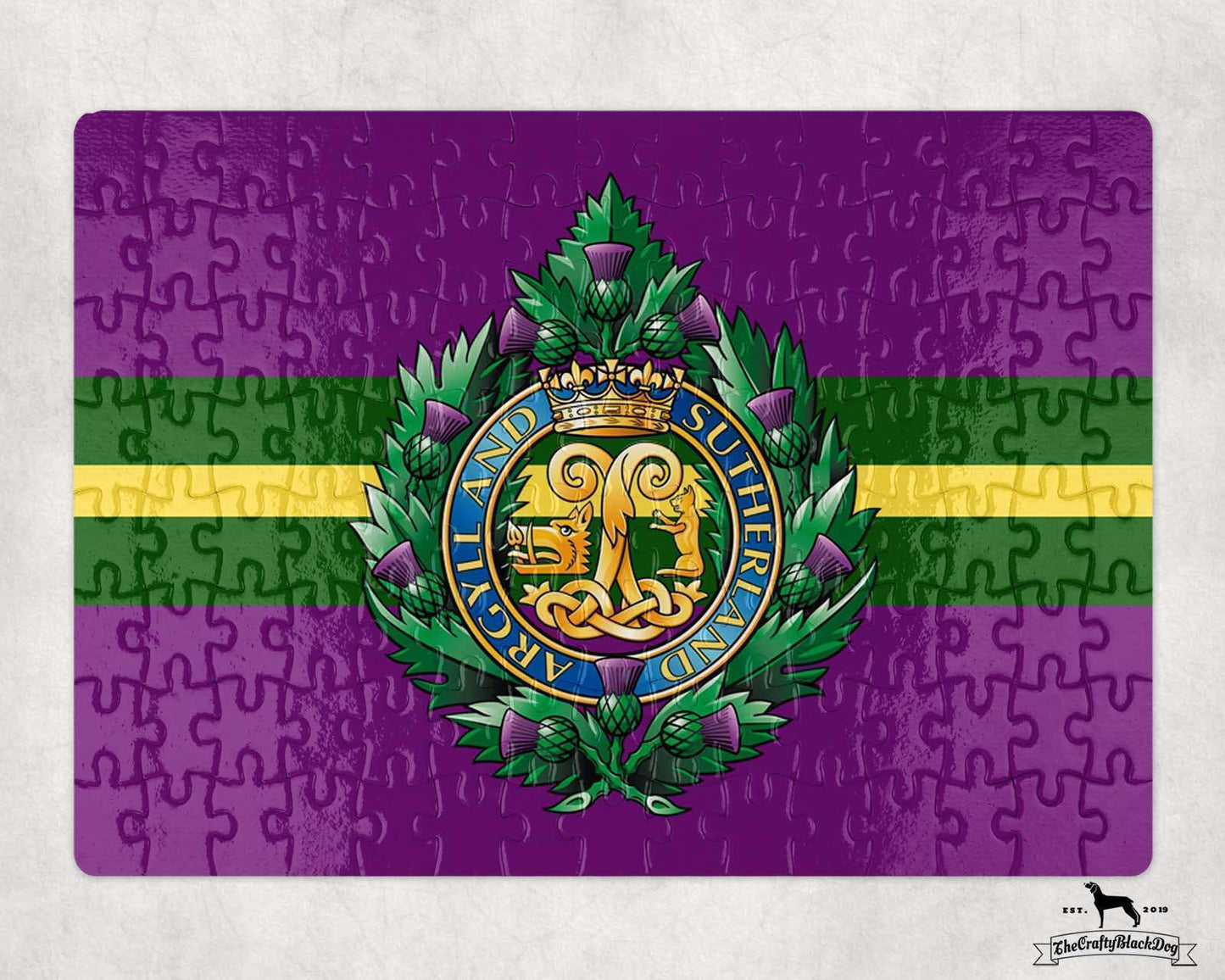Argyll and Sutherland Highlanders - Jigsaw Puzzle (120 Piece)