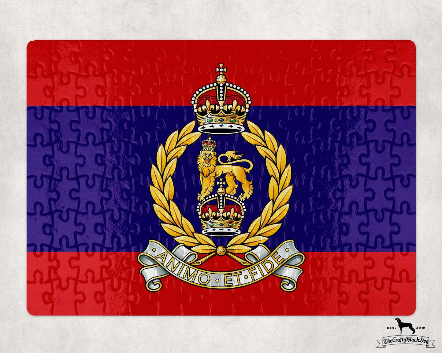 Adjutant General's Corps - Jigsaw Puzzle (New King's Crown)