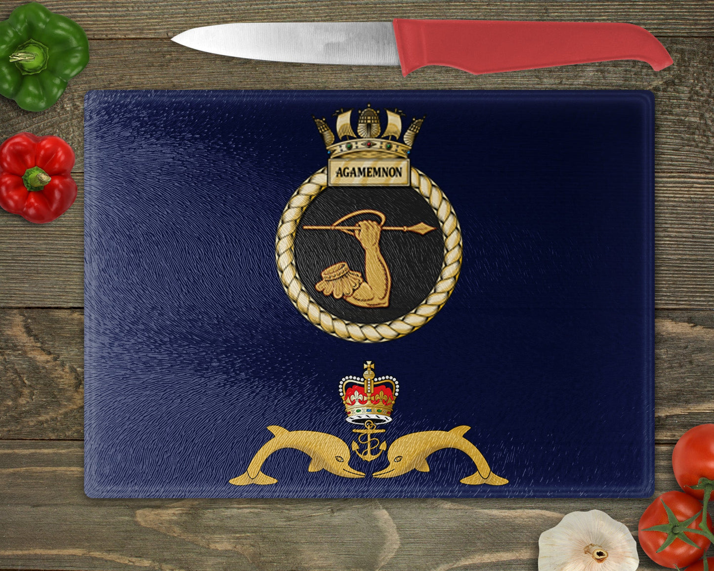 HMS Agamemnon - Cutting Board