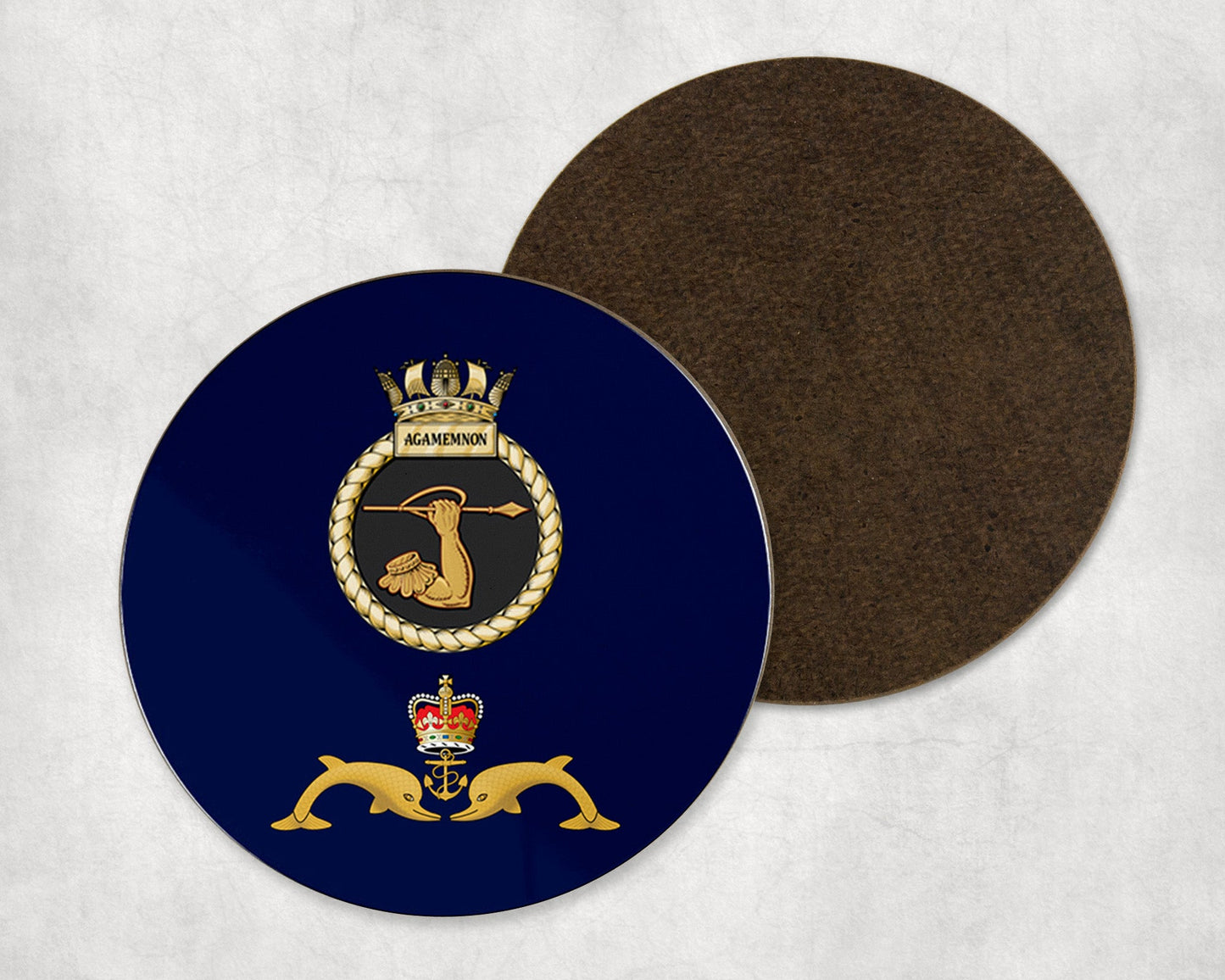 HMS Agamemnon - Round Coaster Set