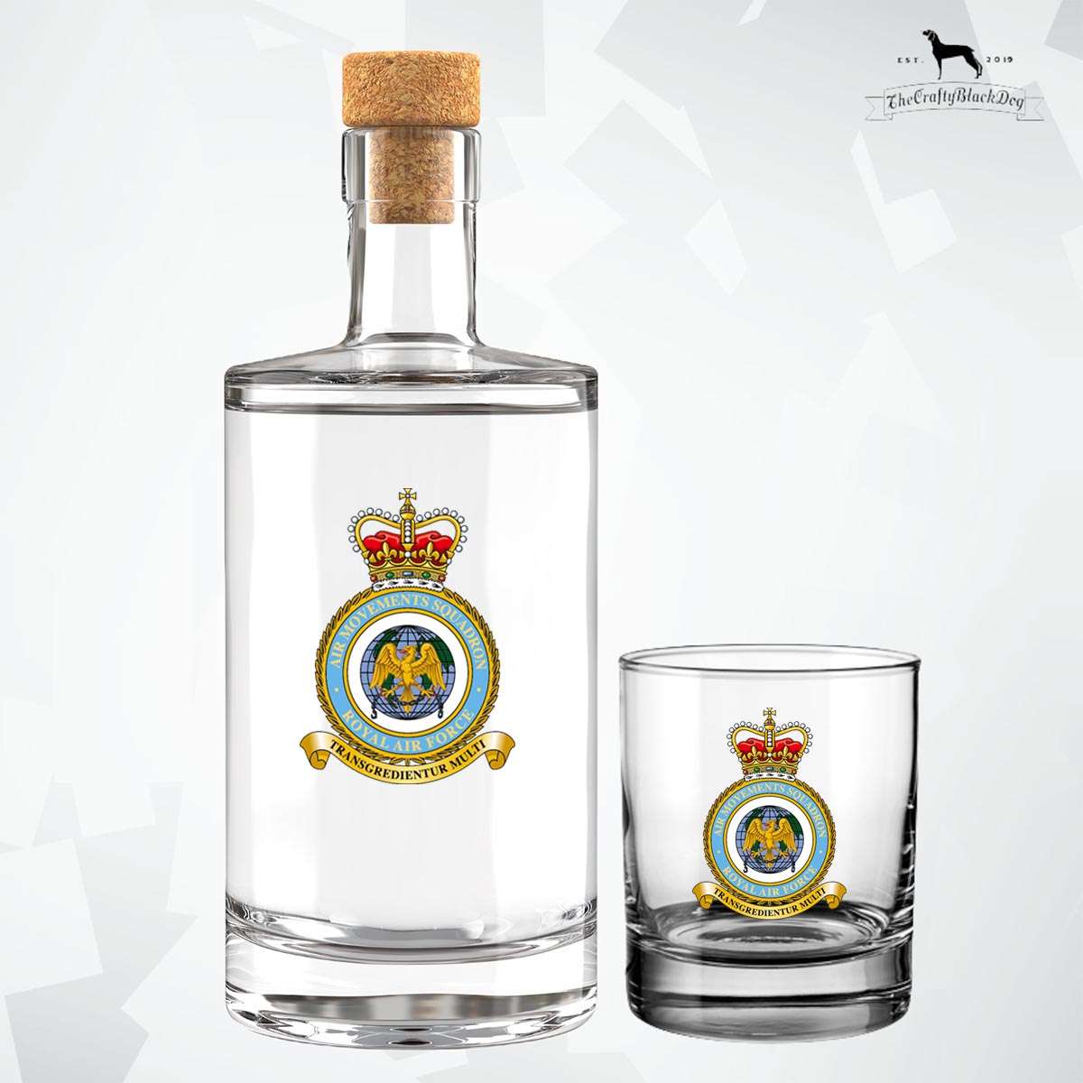 RAF Air Movement Squadron - Fill Your Own Spirit Bottle