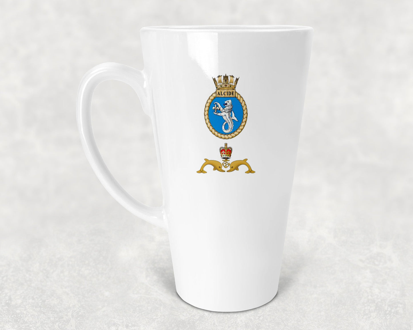 HMS Alcide - Latte Mug 17oz