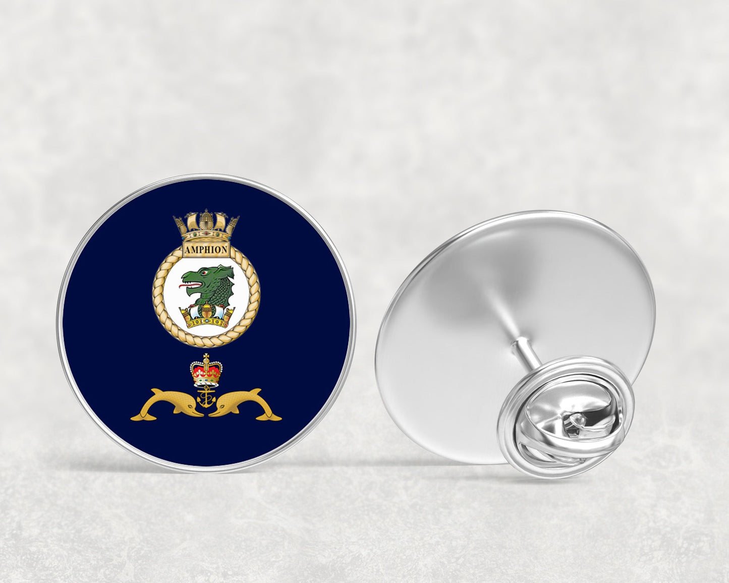 HMS Amphion - Lapel Pin