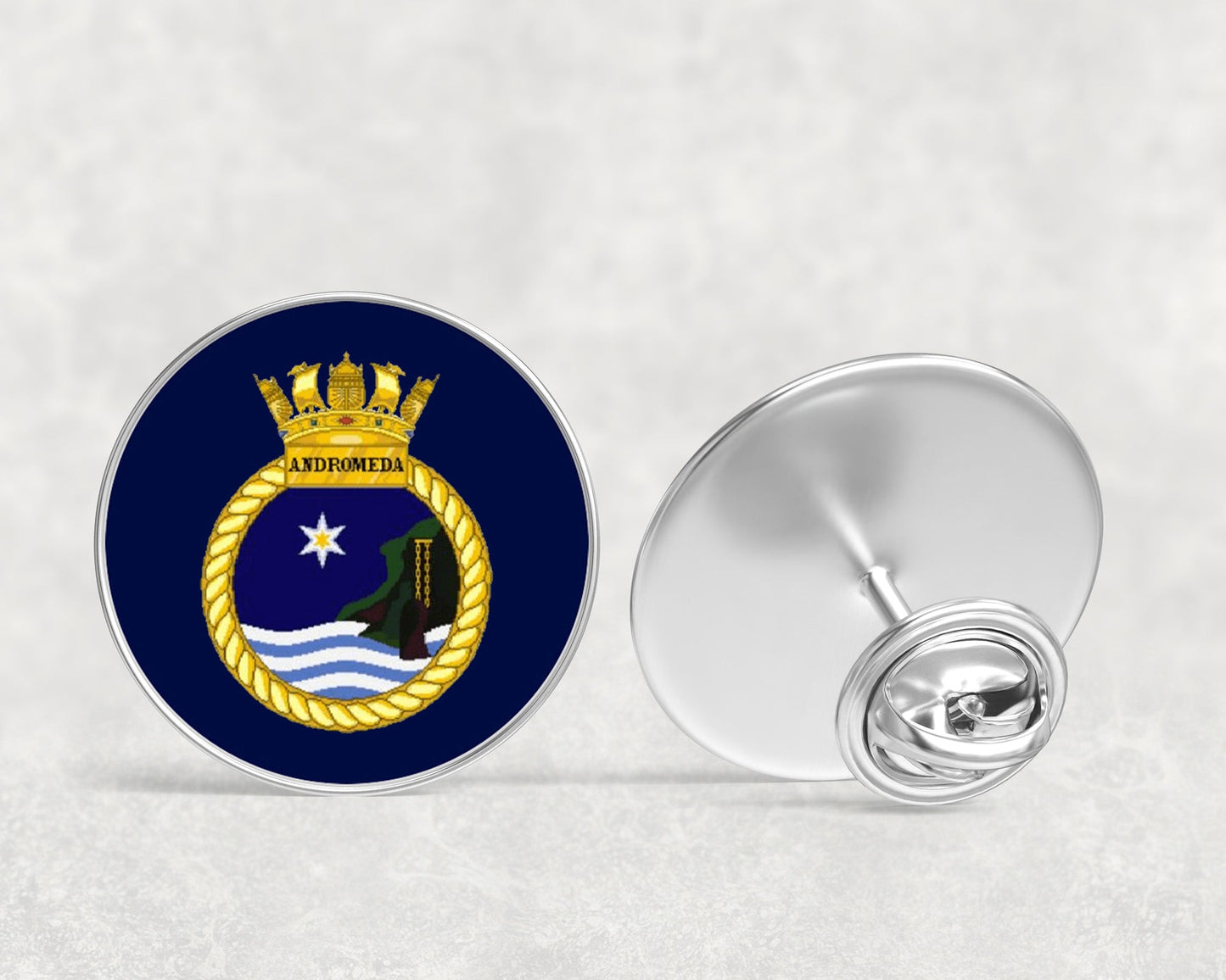 HMS Andromeda - Lapel Pin
