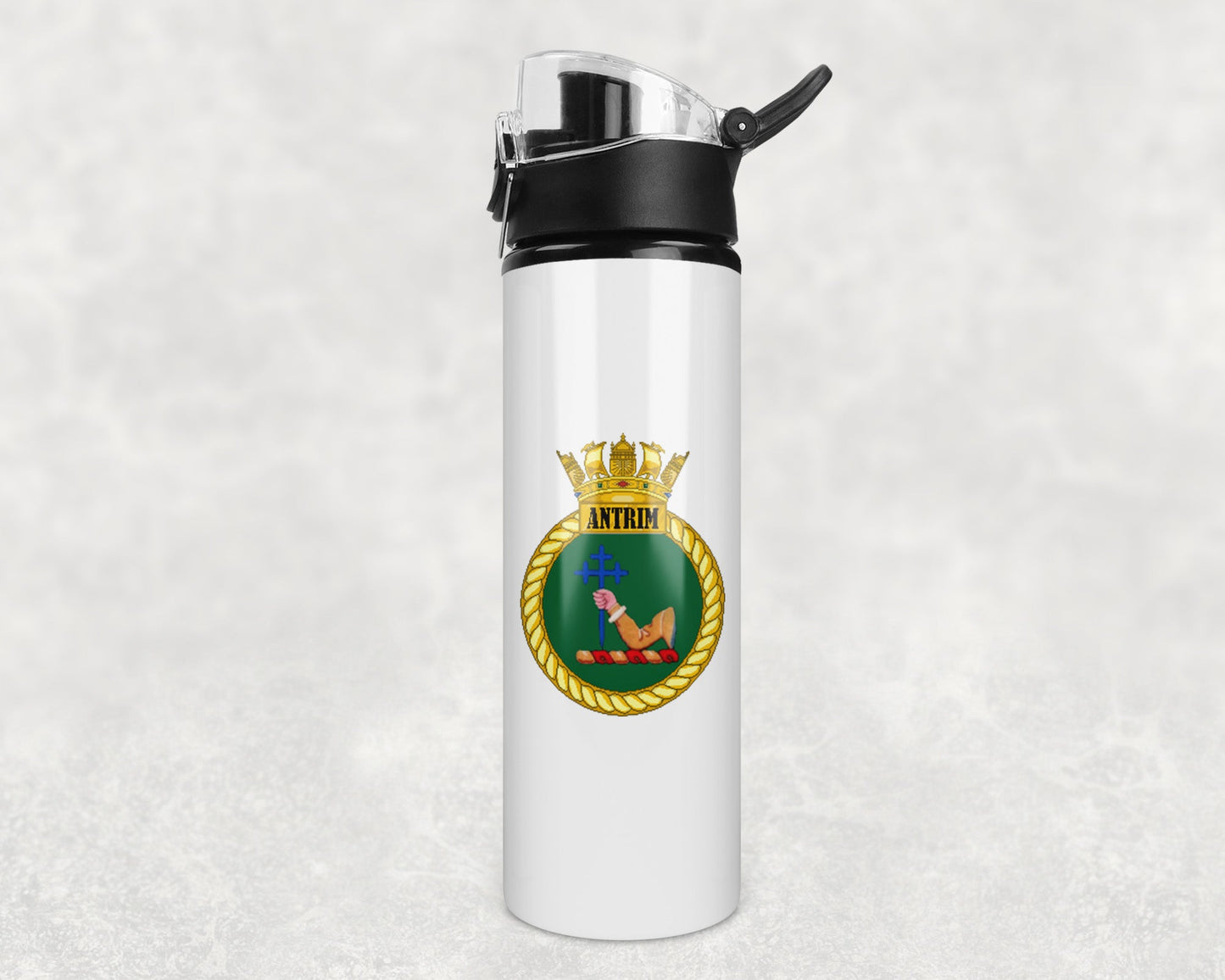 HMS Antrim - Flip Top Water Bottle